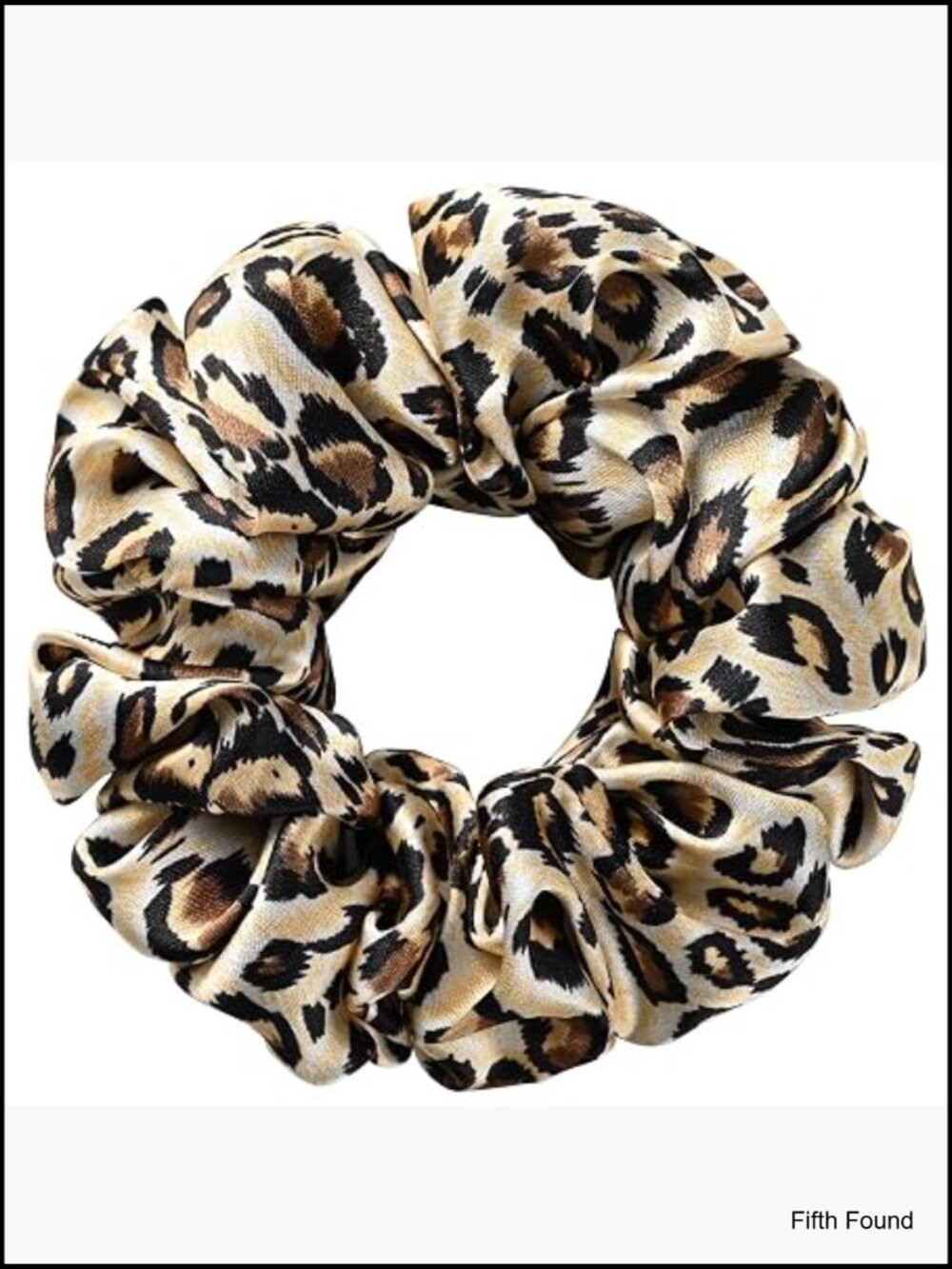 1.4" Medium Wide 100% Mulberry Silk Scrunchie No Damage Hair Ties